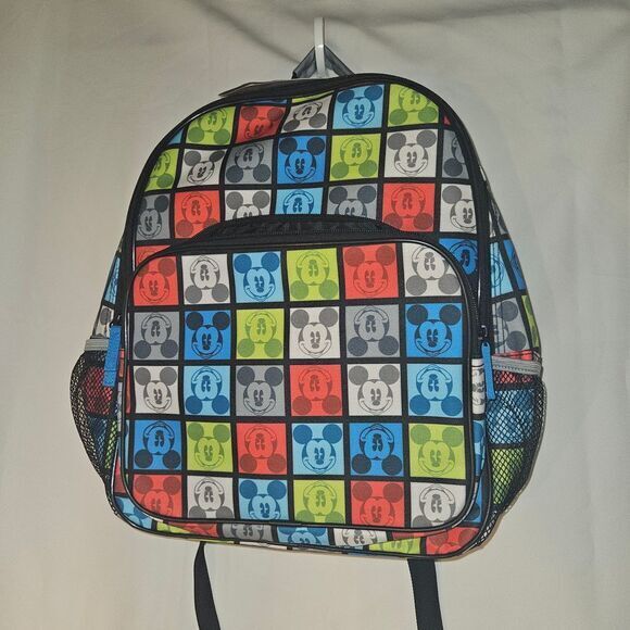 Mickey Mouse‎ Squares Backpack - Picture 2 of 8